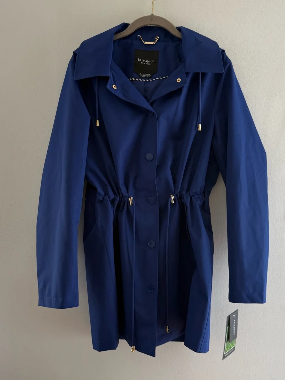kate spade Magic Print Hooded Rain Jacket NWT